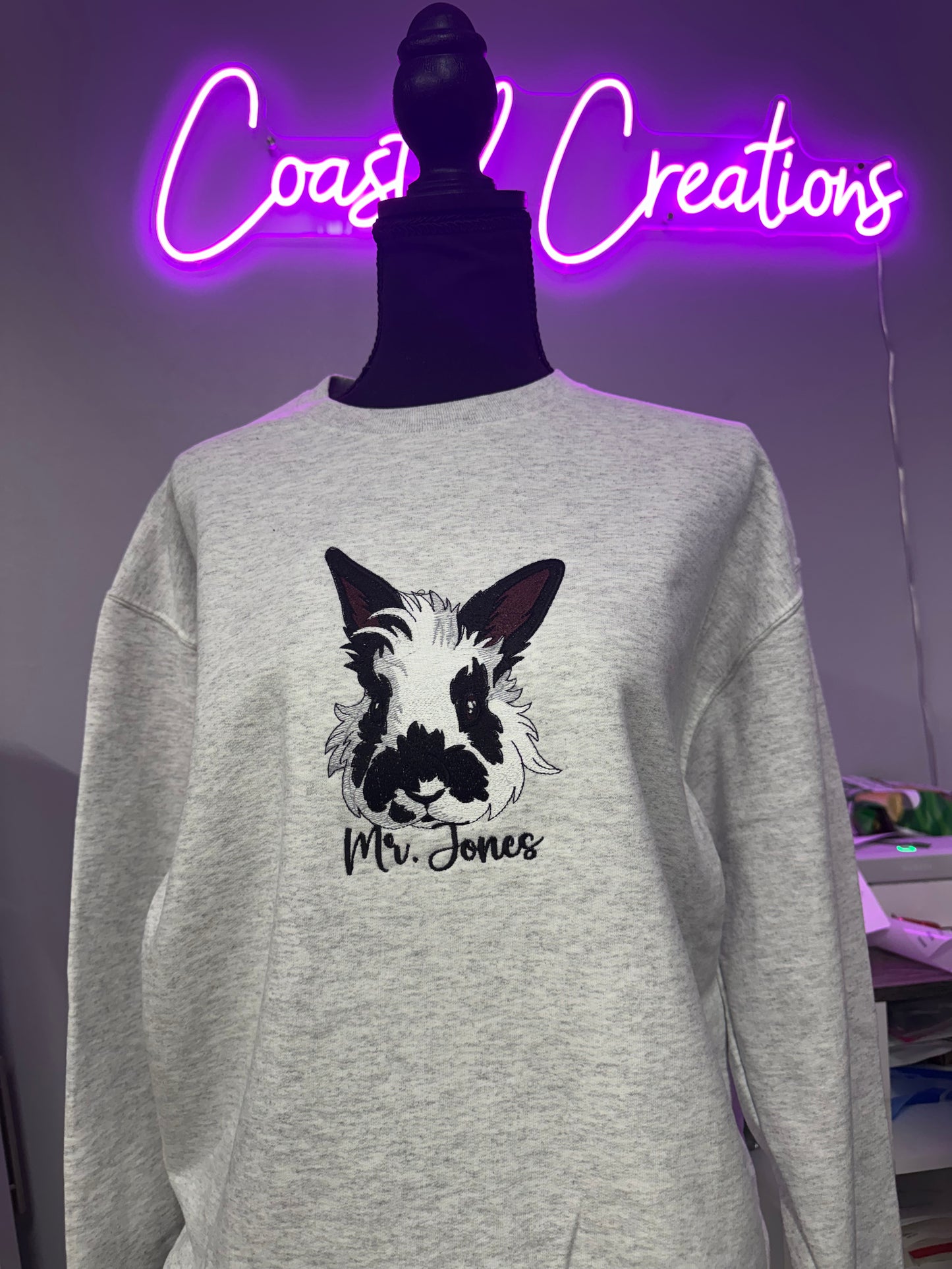 Mr. Jones Embroidery and Digitization