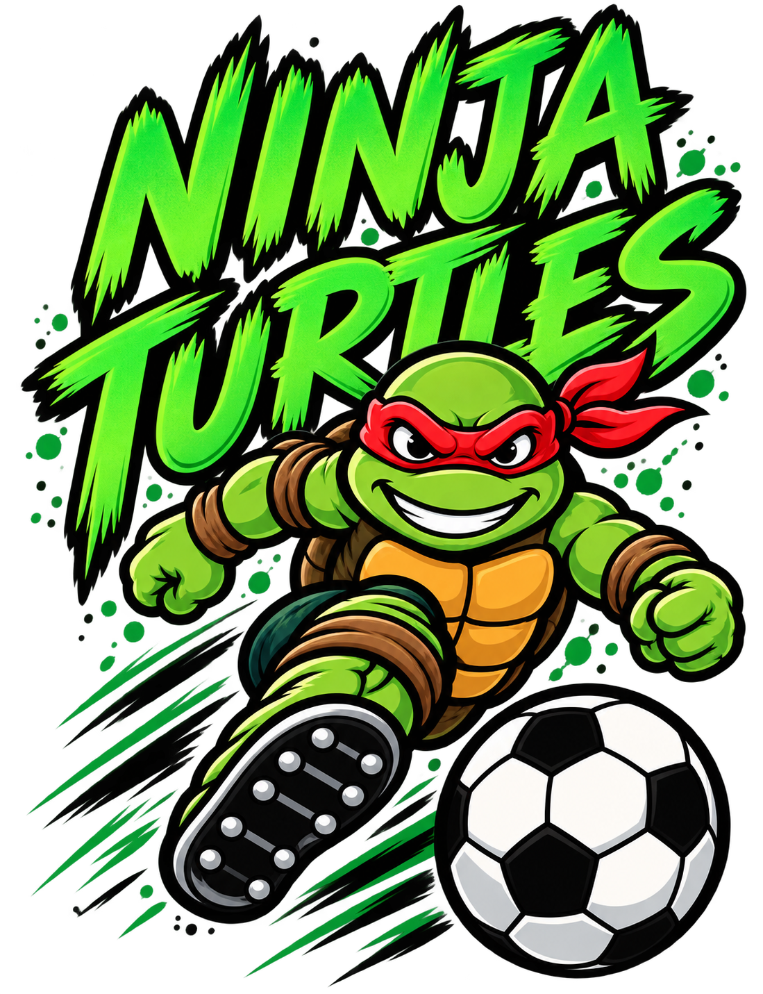 Ninja Turtle Soccer Tees