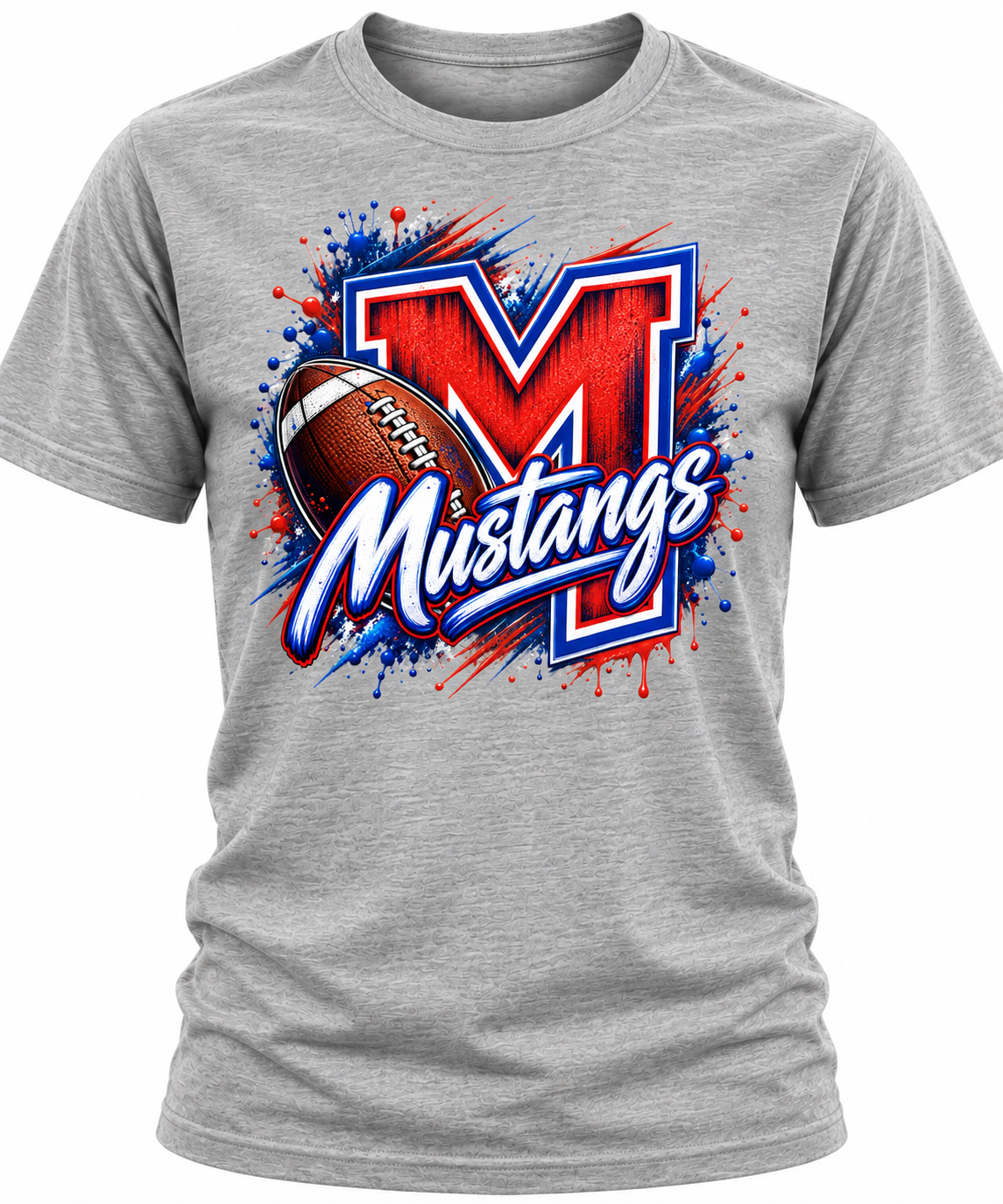 YM, YL, AS red white and blue