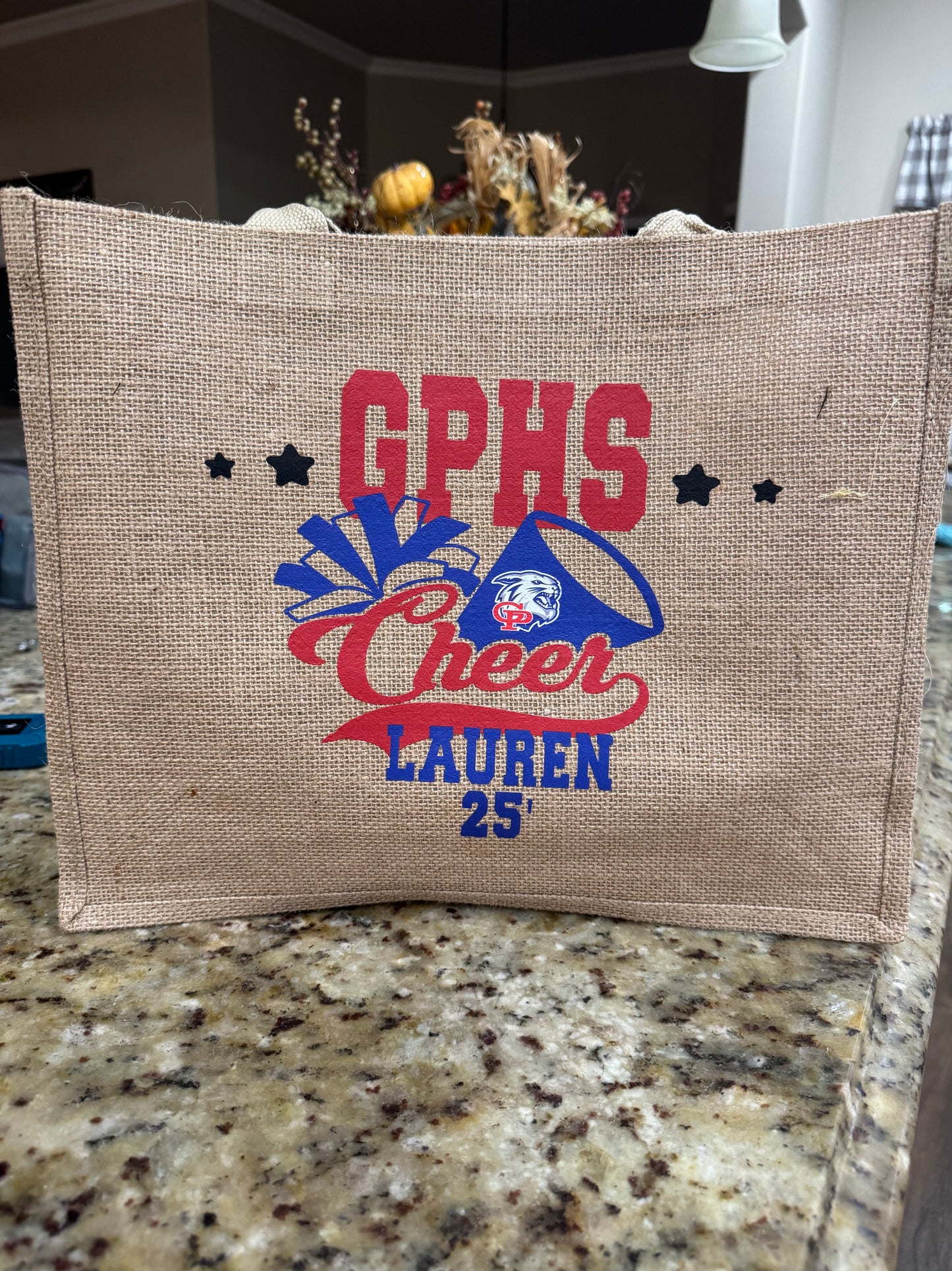 Sport Burlap Bag
