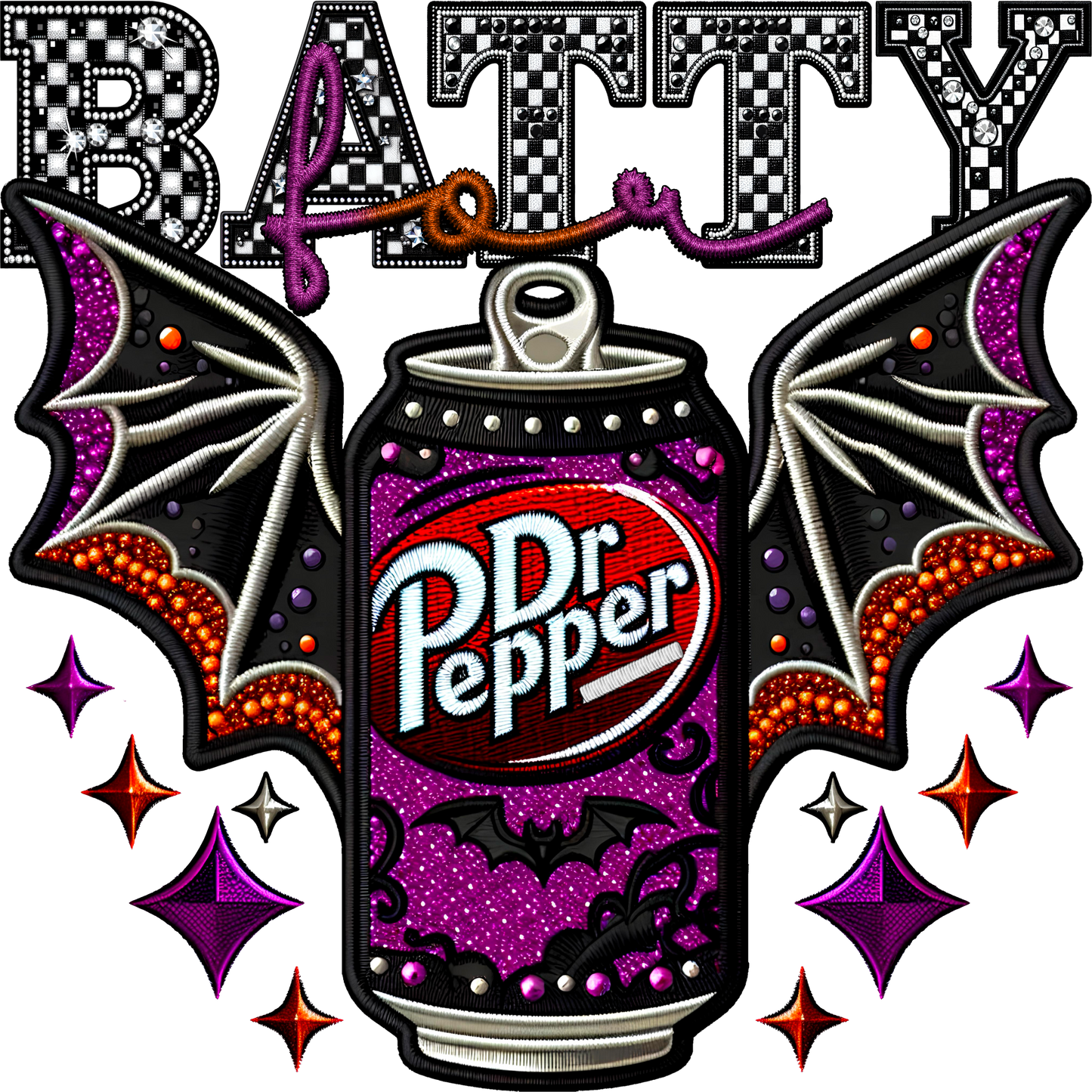 Batty for Dr Pepper DTF