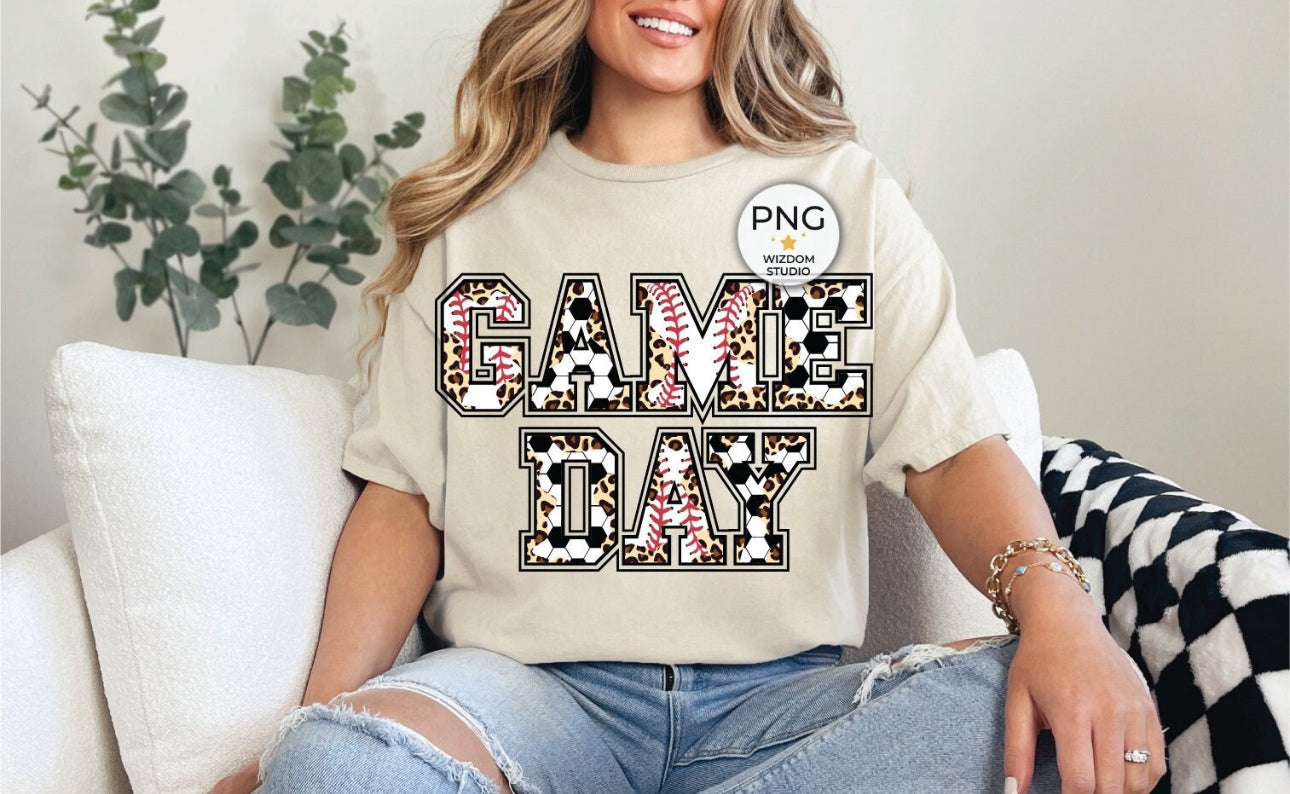 Game Day Embroidered Sweater