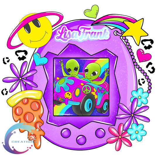 Lisa Frank Tamigachi DTF