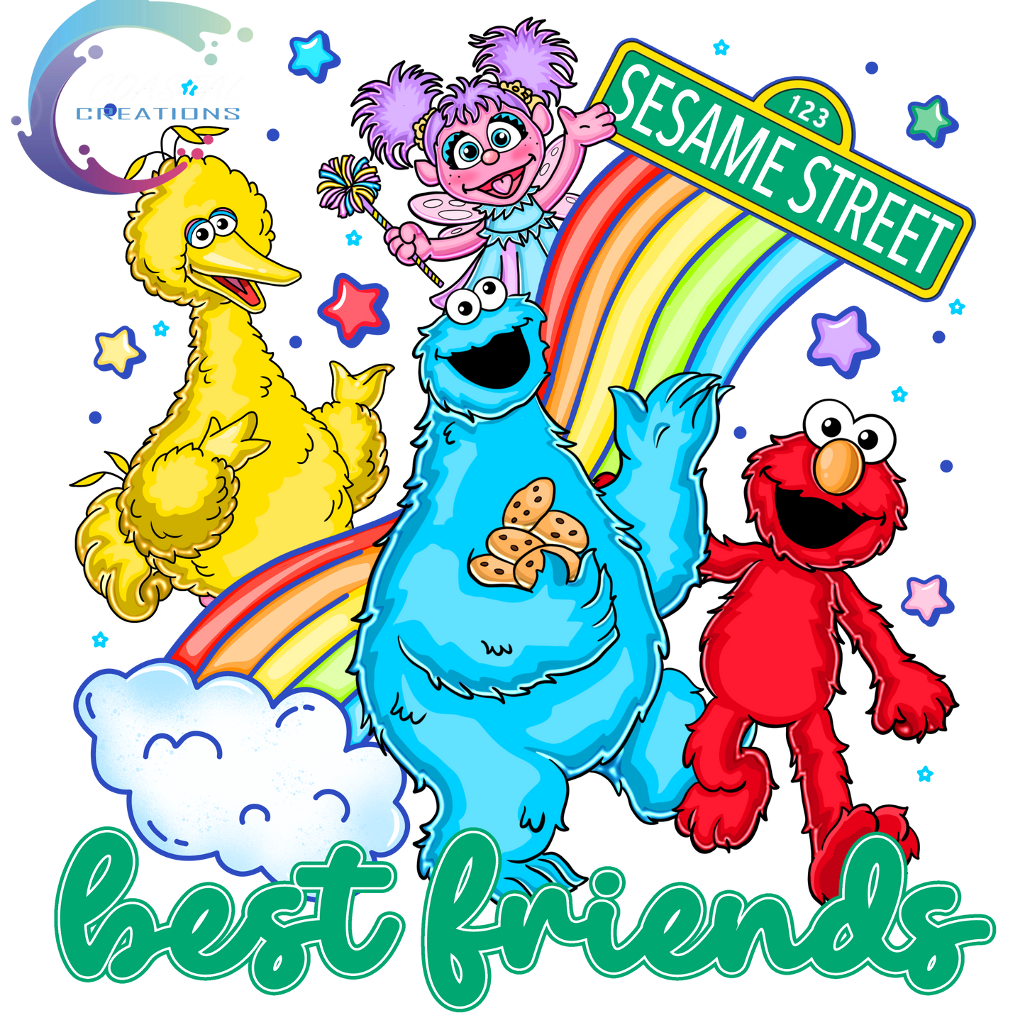 Sesame Street Best Friends DTF