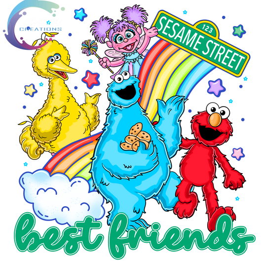 Sesame Street Best Friends DTF