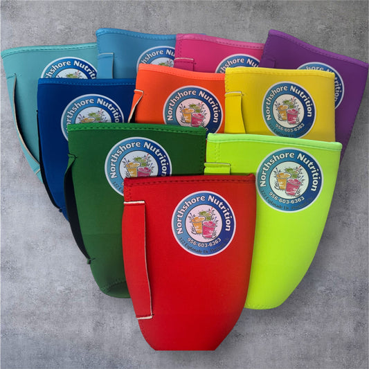 Northshore Nutrition 32oz koozies 12pk@$5.50 ea
