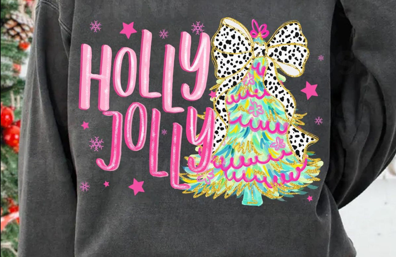 Holly Jolly Long Sleeve Tee