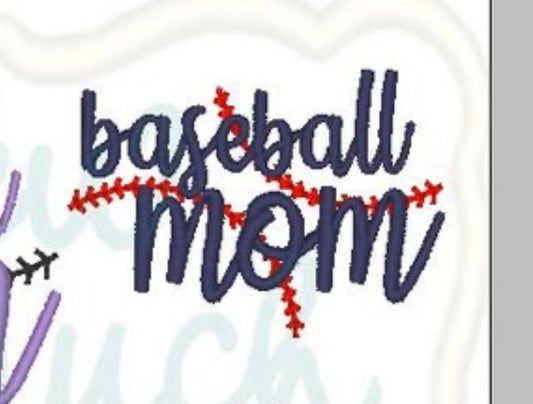 Pitcher Mom Red Lace Black Lettering, Natural and Black Otto Hat