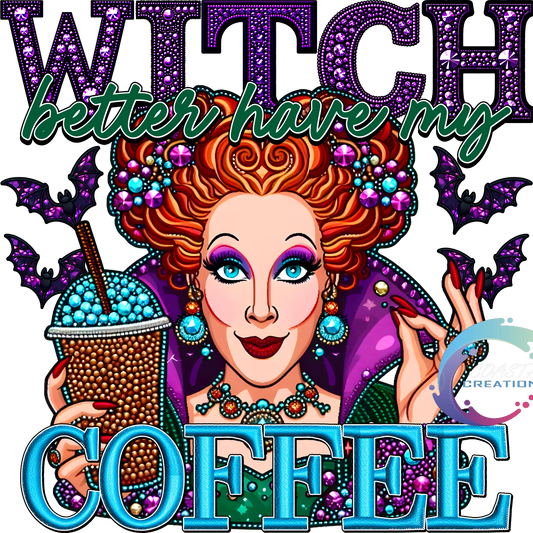 Witch Coffee DTF