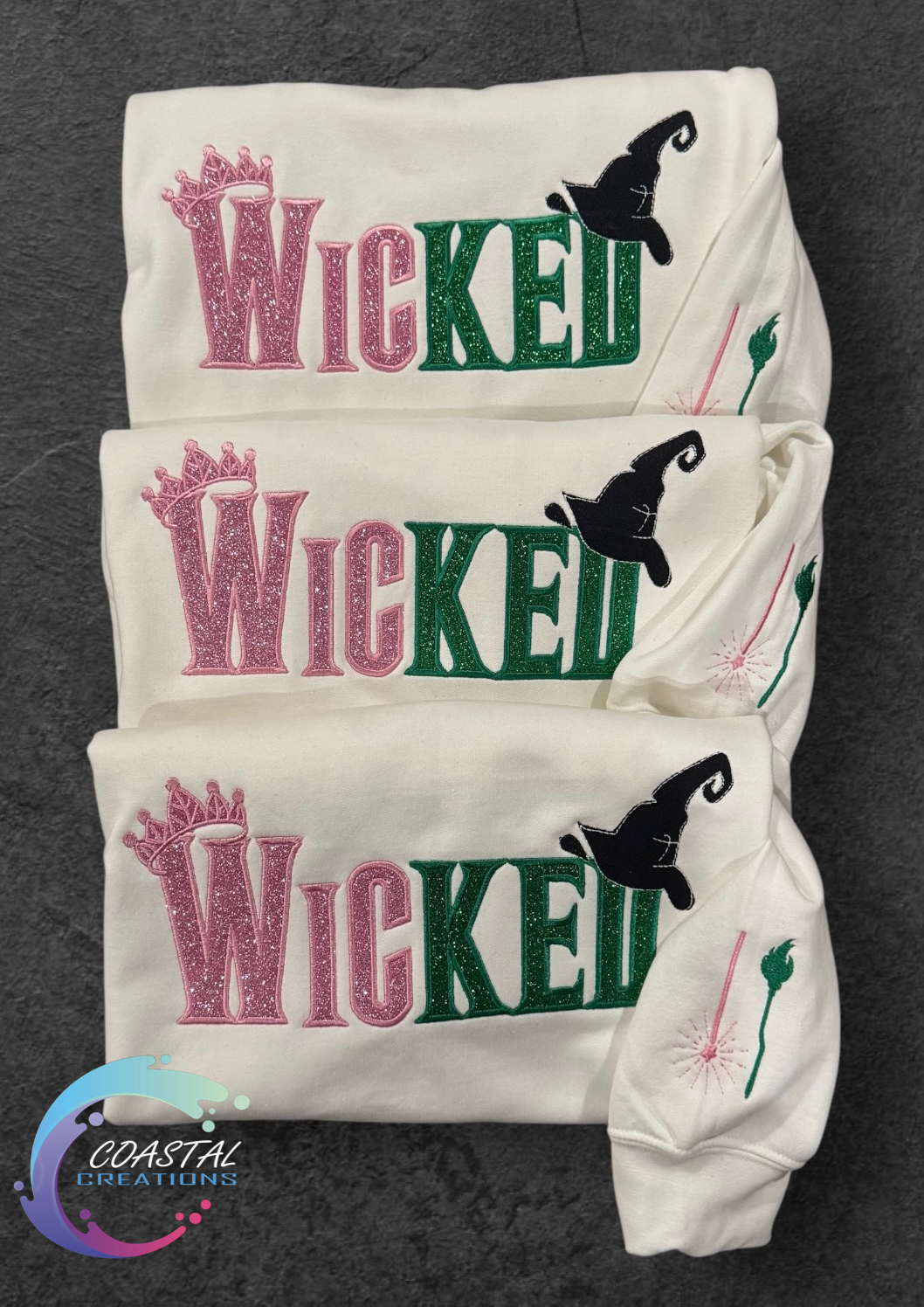 Wicked Embroidered Sweater